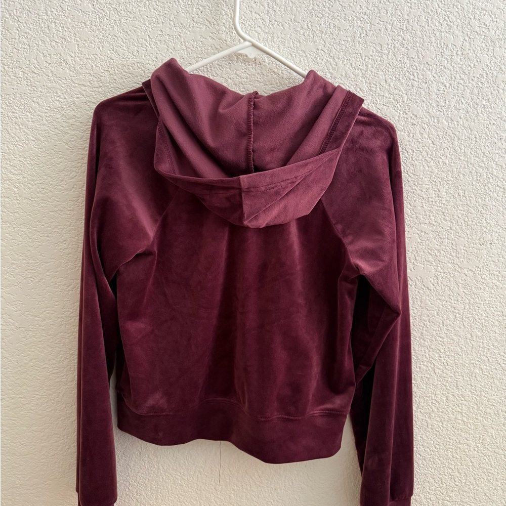 Crave Fame Deep Burgundy Hoodie - Picture 2 of 3